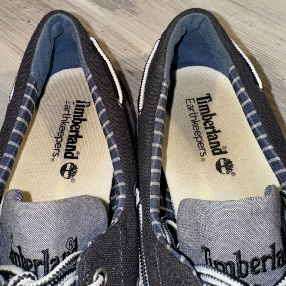 TIMBERLAND Earth keepers Blue Men's Casual Boat Shoes Sz 12